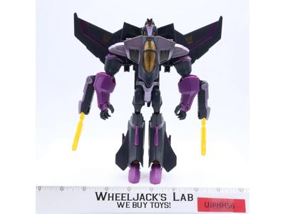 Skywarp 100% Complete Voyager Class Transformers Animated 2008 Hasbro