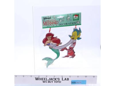 The Little Mermaid Christmas Ornament Decoration Disney Store NEW
