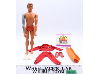 Steve Austin Six Million Dollar Man Bionic Man W/ Bionic Grip 1977 Complete