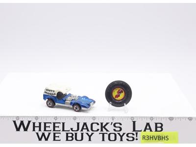 Mutt Mobile BLUE w/ Button 1971 1997 Hot Wheels Mattel Redline 30th Ann. Replica