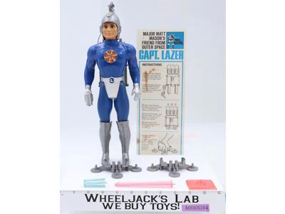 Matt Mason Captain Lazer Space 1967 Vintage Action Figure Complete Instructions