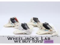 Lot of 4 F-1400 Starwolf Starcom Coleco Vintage Vehicles For Parts Only