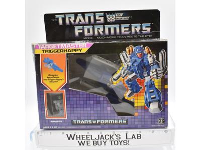 Triggerhappy MIB 100% Complete 1987 Vintage Hasbro Action Figure G1 Transformers