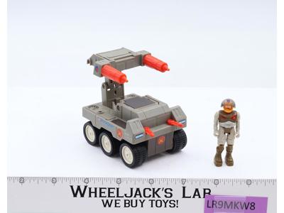 M-6 Railgunner W/ Rick Ruffing Starcom Works 1986 Coleco Action Figure Vehicle