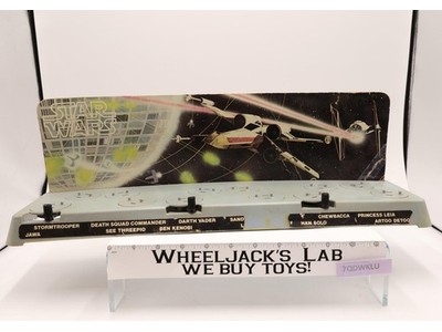 First 12 Mail Away Display Stand 100% Complete Star Wars 1977 Kenner Vintage