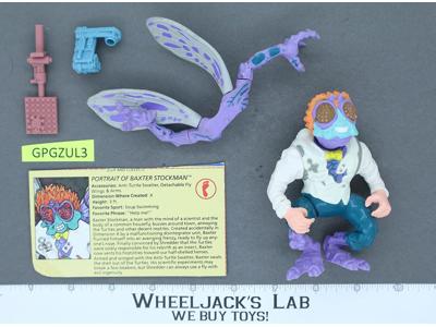 Baxter Stockman 100% Complete Teenage Mutant Ninja Turtles TMNT 1989 Playmates