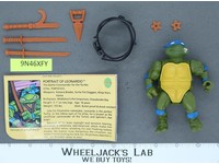 Leonardo SOFT HEAD 100% Complete Teenage Mutant Ninja Turtle 1988 Playmates
