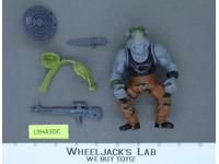 Rocksteady HARD HEAD 100% Complete Teenage Mutant Ninja Turtles 1988 Playmates