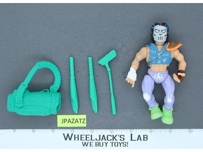 Casey Jones 100% Complete Teenage Mutant Ninja Turtles Playmates 1989 Vintage