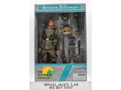 WWII German Rifleman The Ultimate Soldier 12" 1999 NEW MISB 21st Century Toys
