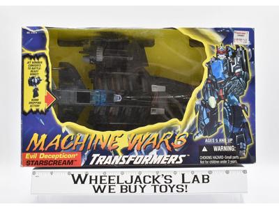 Starscream Machine Wars Transformers Action Figure Kenner