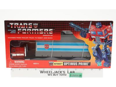 Optimus Prime Transformers Commemorative Series 2002 Hasbro Action Figure