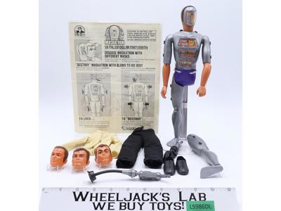 Maskatron Enemy Robot 13" Doll 100% Complete Six Million Dollar Man 1976 Kenner