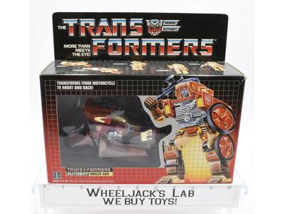 Wreck-Gar NICE BOX MIB 100% Complete E 1986 Vintage Hasbro G1 Transformers