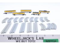 Rio Grande Train Set w/ 17 Track Pieces Micro Machines 1989 Galoob