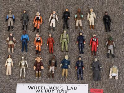 Lot of 24 (#1) Star Wars 1970s-1980s Kenner Vintage Action Figures