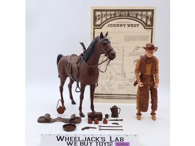 Johnny West W/ Thunderbolt 12" Best of the West Complete 1967 Marx Vintage