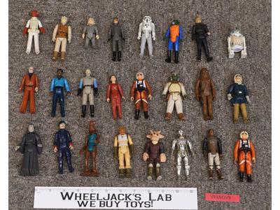 Lot of 24 (#3) Star Wars 1970s-1980s Kenner Vintage Action Figures