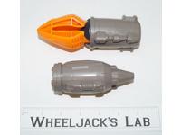 Omega Supreme Claw Rocket + Missile Armor 1985 G1 Transformers Vintage Hasbro