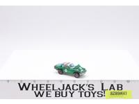 Maserati Mistral Green 1969 Redline Hot Wheels Mattel Vintage RL w/ Button