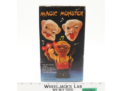 Battery Operated Magic Monster Old Man W/ Axe 1980s Heartland Vintage