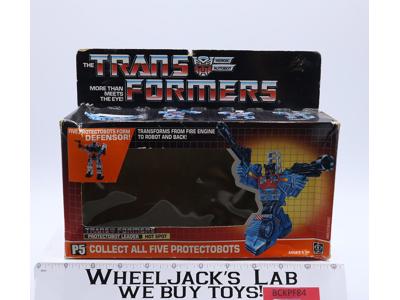 Hot Spot EMPTY BOX 1986 Vintage G1 Transformers Hasbro Action Figure