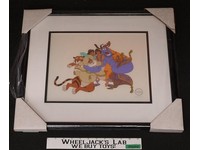 Aladdin Serigraph SeriCel Disney Certified W/ COA Edition Size 2500