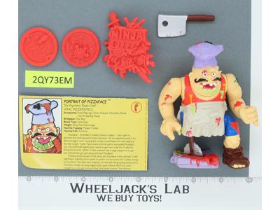 Pizzaface 100% Complete Teenage Mutant Ninja Turtles 1990 Vintage Playmates
