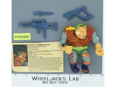 General Traag 100% Complete Teenage Mutant Ninja Turtles TMNT Playmates 1989