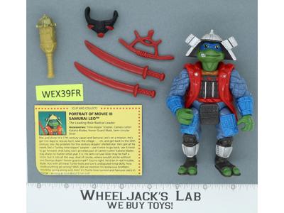 Samurai Leo Movie III 100% Complete Teenage Mutant Ninja Turtles TMNT 1993