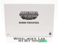 Horde Troopers He-Man Classics MOTUC 2013 Mattel Action Figure NEW SEALED