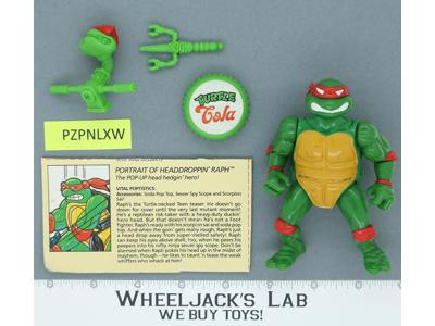 Head Droppin' Raph Raphael 1991 TMNT Teenage Mutant Ninja Turtle Playmates
