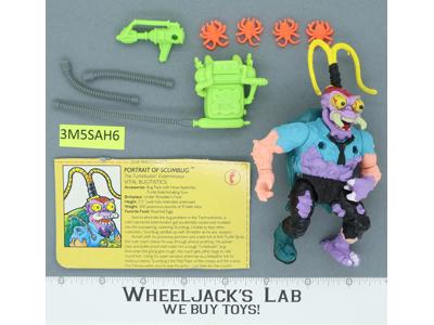 Scumbug 100% Complete Teenage Mutant Ninja Turtle TMNT 1990 Playmates Vintage