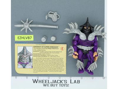 Super Shredder 100% Complete Teenage Mutant Ninja Turtles TMNT 1991 Playmates