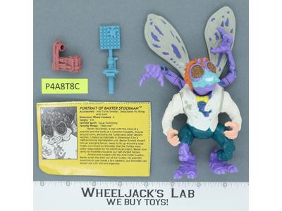 Baxter Stockman 100% Complete Teenage Mutant Ninja Turtles TMNT 1989 Playmates
