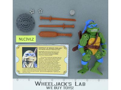 Movie Star Leo 100% Complete Teenage Mutant Ninja Turtle 1992 Playmates Vintage