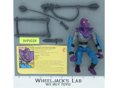 Foot Soldier 100% Complete Teenage Mutant Ninja Turtles TMNT 1988 Playmates