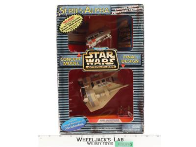 Snowspeeder Concept Design Star Wars Action Fleet Series Alpha Micro Machines