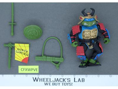Sewer Samurai Leo 100% Complete Teenage Mutant Ninja Turtles TMNT Playmates 1990