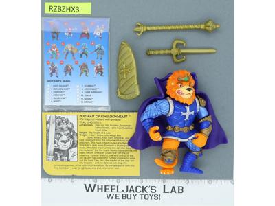 King Lionheart 100% Complete Teenage Mutant Ninja Turtle TMNT 1992 Playmates