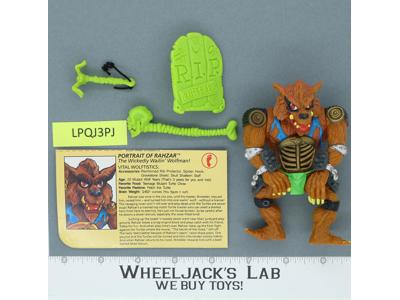 Rahzar 100% Complete Teenage Mutant Ninja Turtles TMNT Playmates 1991 Vintage
