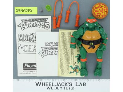 Mutations Mutatin' Michaelangelo 100% Complete TMNT 1992 Playmates Vintage