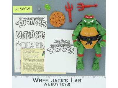 Mutations Mutatin' Raphael TMNT 100% Complete 1992 Playmates