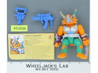 Triceraton 100% Complete Teenage Mutant Ninja Turtle TMNT Playmates 1990 Vintage