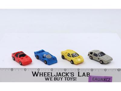 Race Car Patrol Micromaster 100% Complete Vintage 1989 G1 Transformers