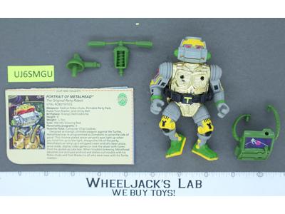 Metalhead 100% Complete Teenage Mutant Ninja Turtles TMNT 1989 Playmates