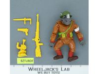 Dim Wit Doughboy Rocksteady #1 100% Complete TMNT 1992 Playmates