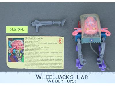 Krang 100% Complete Teenage Mutant Ninja Turtles TMNT Playmates 1989 Vintage