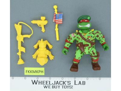 Raph the Green Teen Beret 100% Complete TMNT Teenage Mutant Ninja Turtles 1991