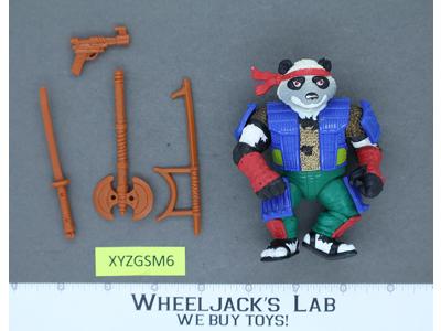 Panda Khan 100% Complete Teenage Mutant Ninja Turtles TMNT 1990 Playmates